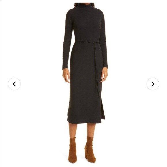 Vince Dresses Vince Long Sleeve Mock Neck Knit Dress Xl Poshmark